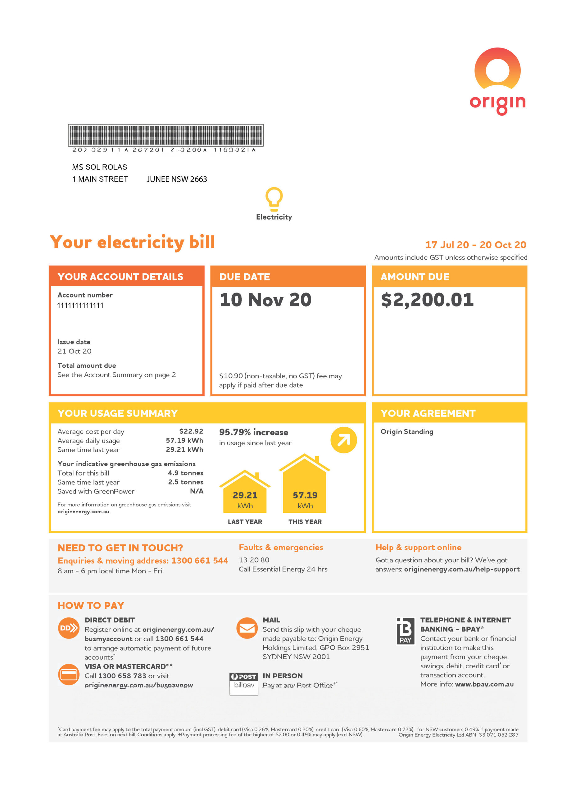 Understanding Your Electricity Bill Charges in 2023
